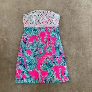 Strapless Lilly Pulitzer dress, never worn